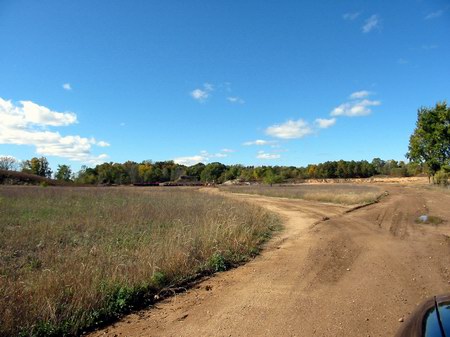 Sundown Drive-In Theatre - Driveways - Photo From Water Winter Wonderland (newer photo)